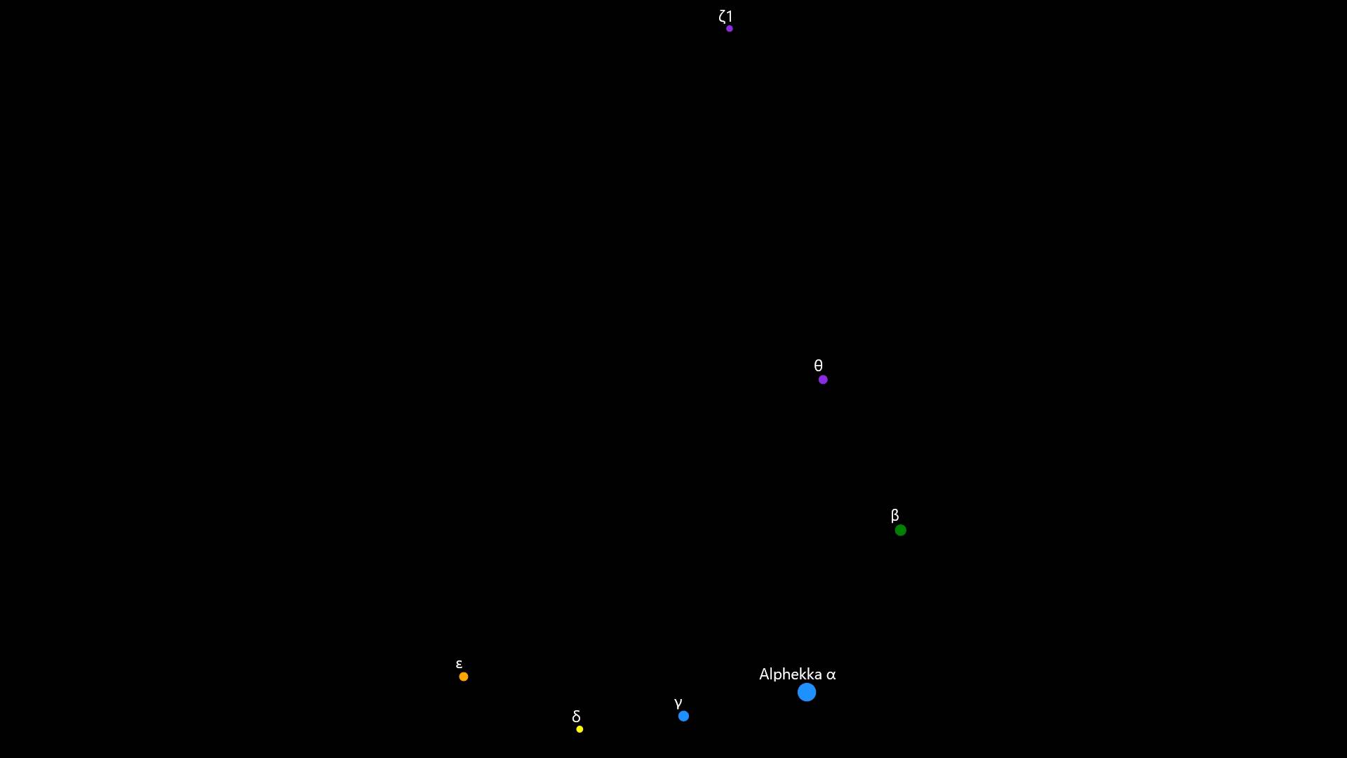 Constellation Corona Borealis