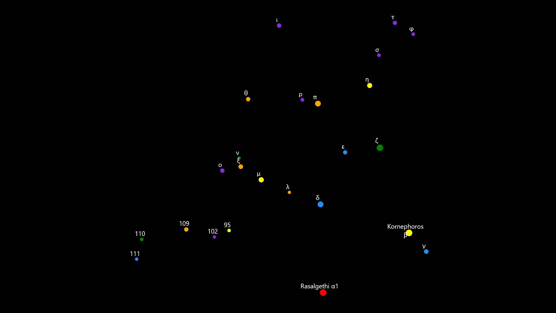 Constellation Hercules