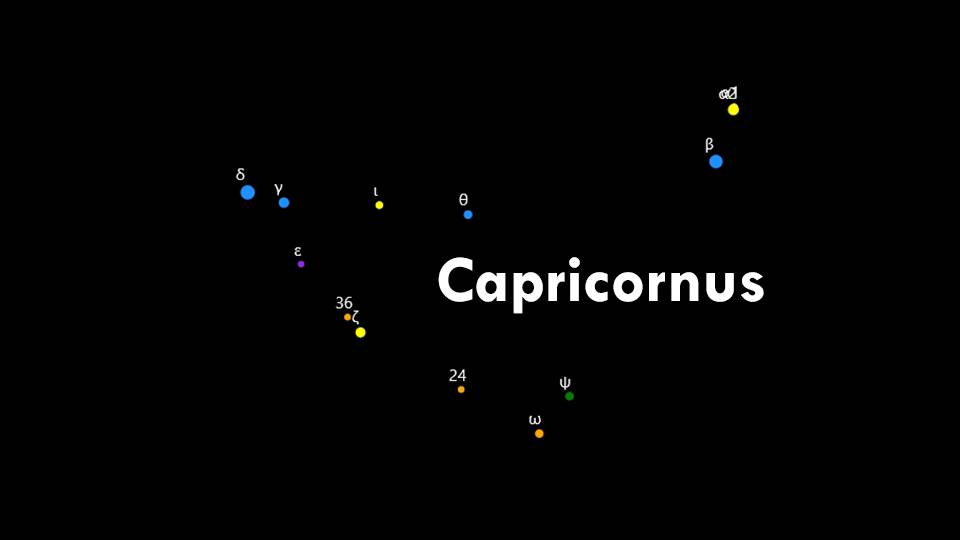 Constellation Capricornus