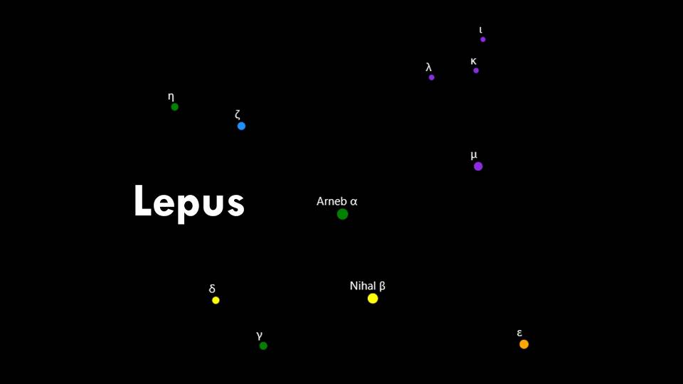 Constellation Lepus