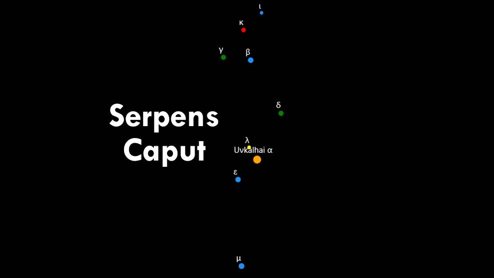 Constellation Serpens Caput